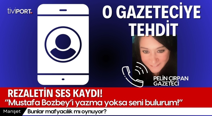 BURSA'DA GAZETECİYİ TEHDİT ETTİLER