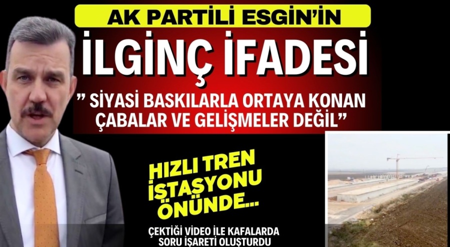 MUSTAFA ESGİN ÇEKTİĞİ VİDEODA İLGİNÇ BİR CÜMLE KURDU!