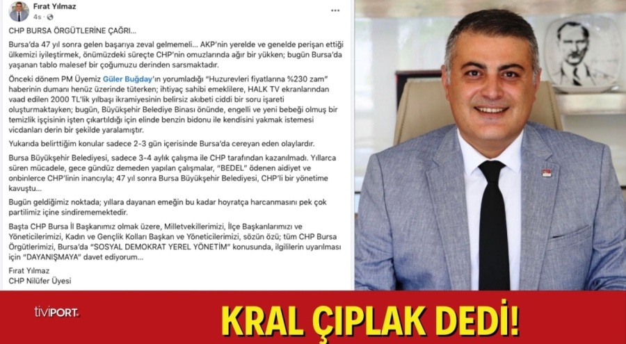 'KRAL ÇIPLAK'  DEDİ!