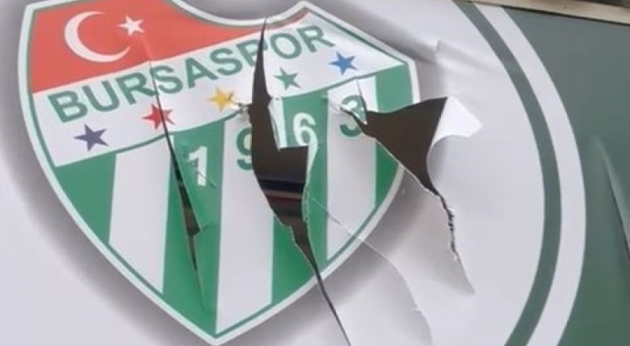 BURSASPOR DERNEĞİNE ÇİRKİN SALDIRI!