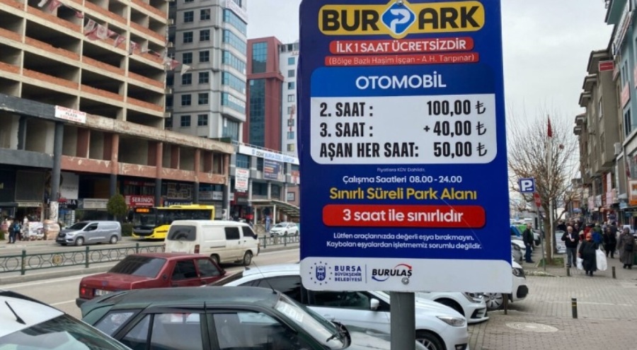 BURSA'NIN O CADDESİ DE ÜCRETLİ OLDU!