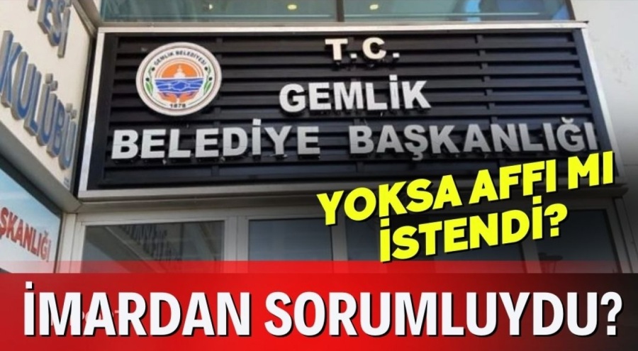 GEMLİK'TE BAŞKAN YARDIMCISI İSTİFA MI ETTİ?