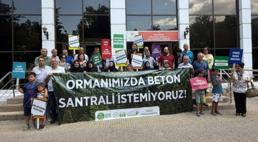 BURSA'DA KÖY HALKI AYAKTA!