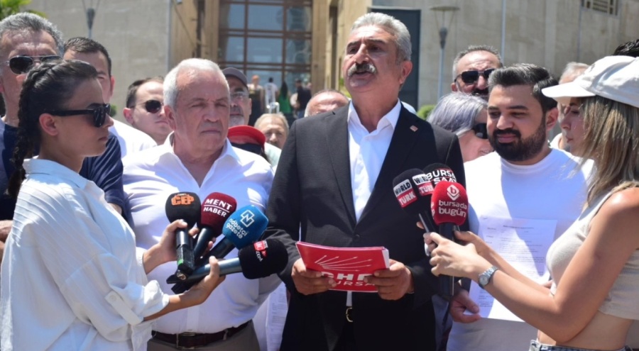 BURSA CHP'DEN SUÇ DUYURUSU!