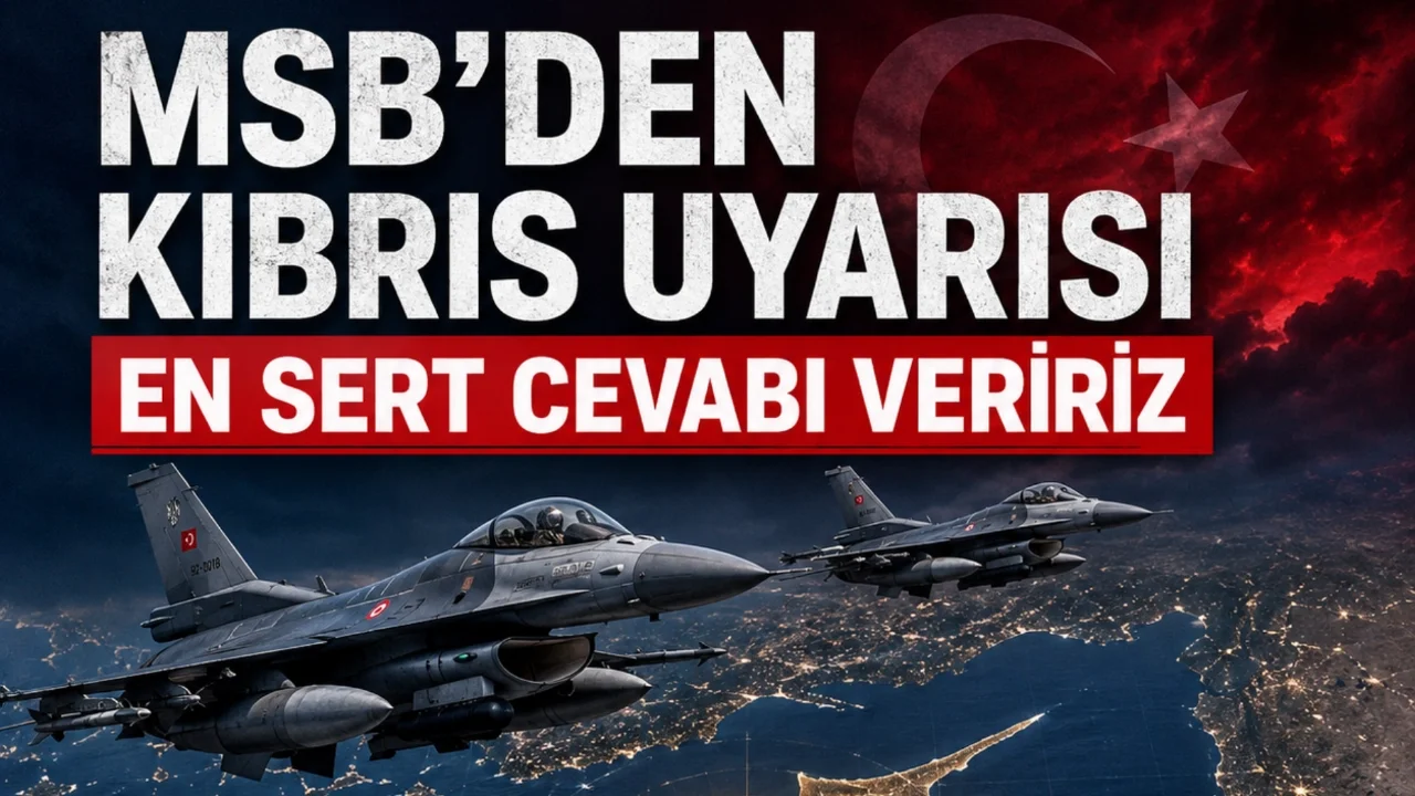 MSB'DEN KIBRIS UYARISI: EN SERT CEVABI VERİRİZ