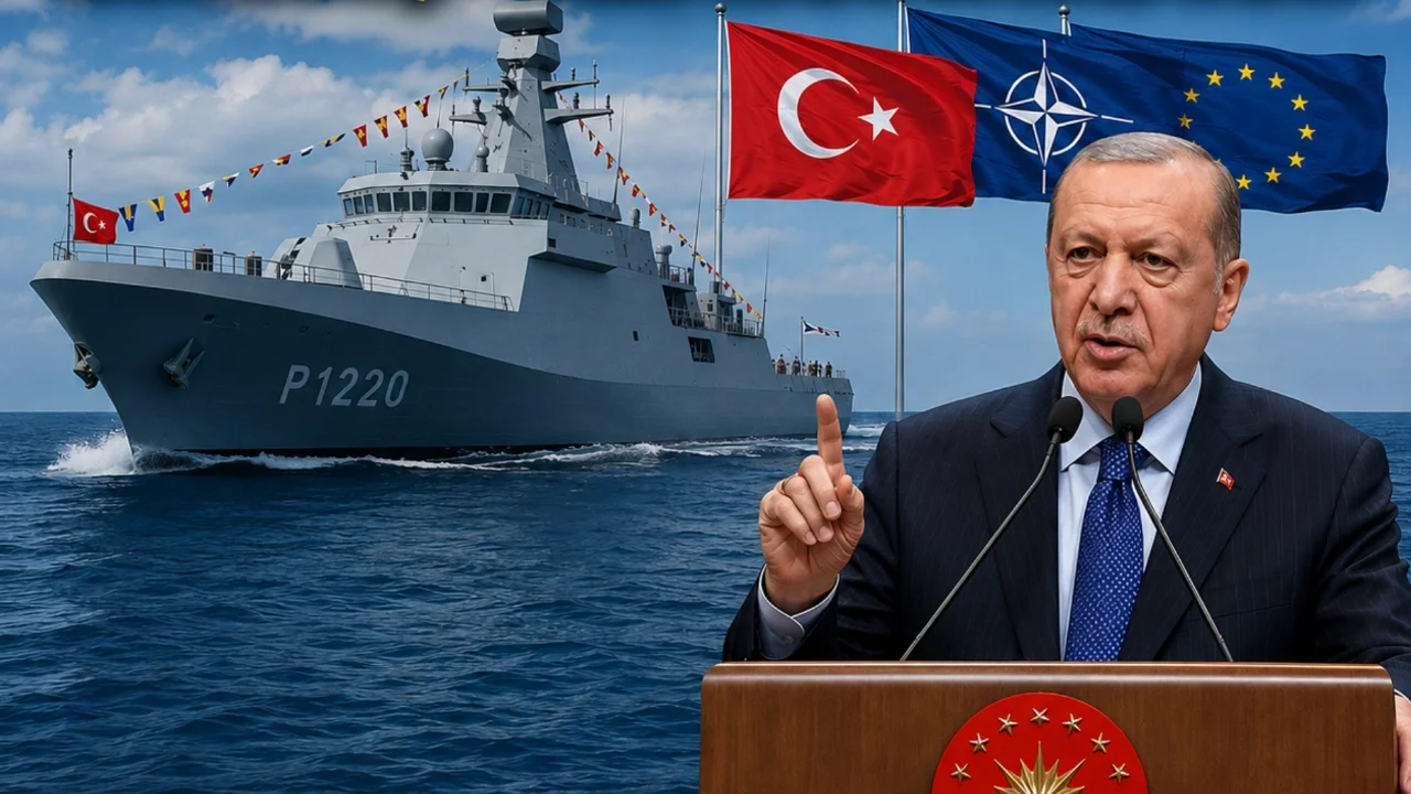 TÜRKİYE İLK KEZ NATO VE AB ÜYESİ BİR ÜLKEYE SAVAŞ GEMİSİ İHRAÇ ETTİ