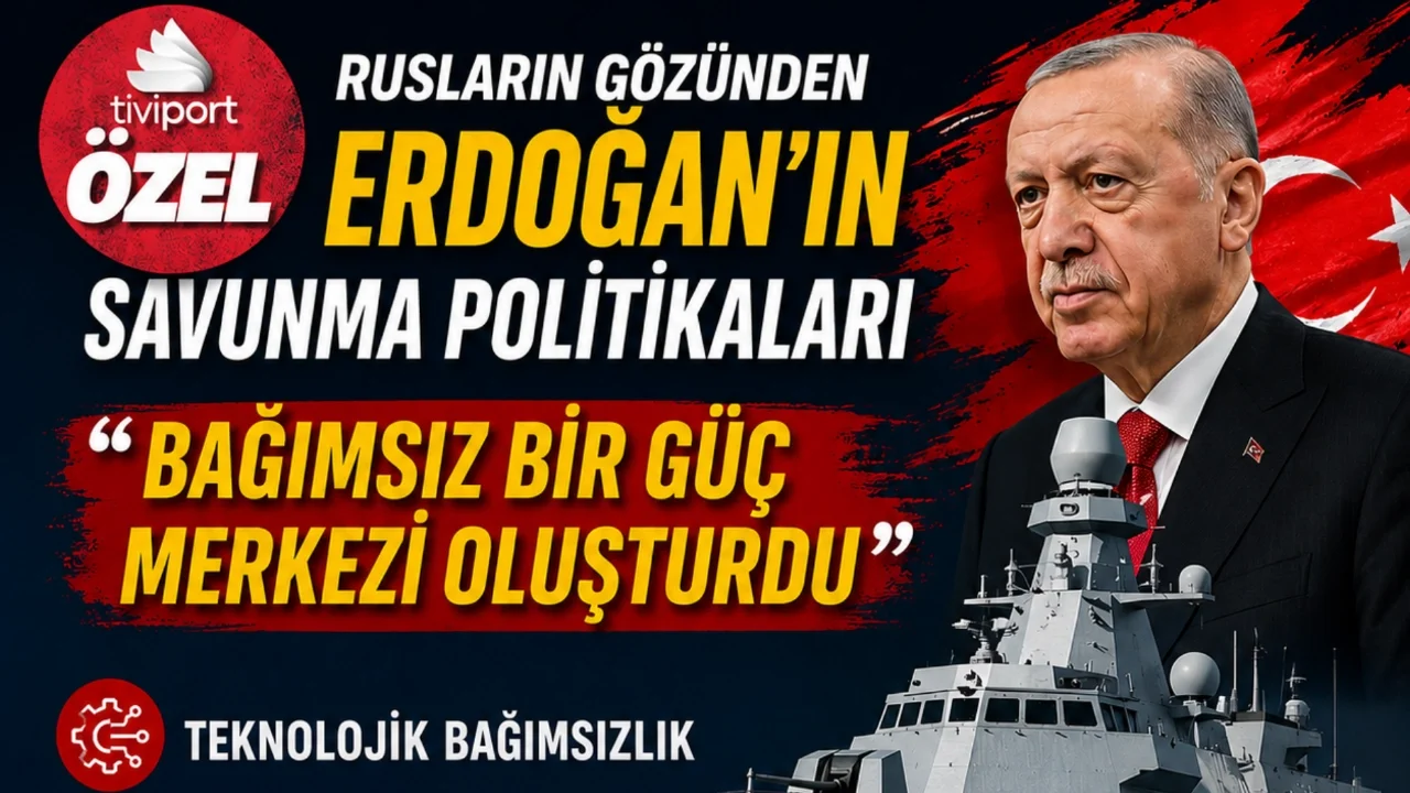 RUSLARIN CUMHURBAŞKANI ERDOĞAN'IN SAVUNMA POLİTİKALARI ANALİZİ: "BAĞIMSIZ BİR GÜÇ MERKEZİ OLUŞTURDU"
