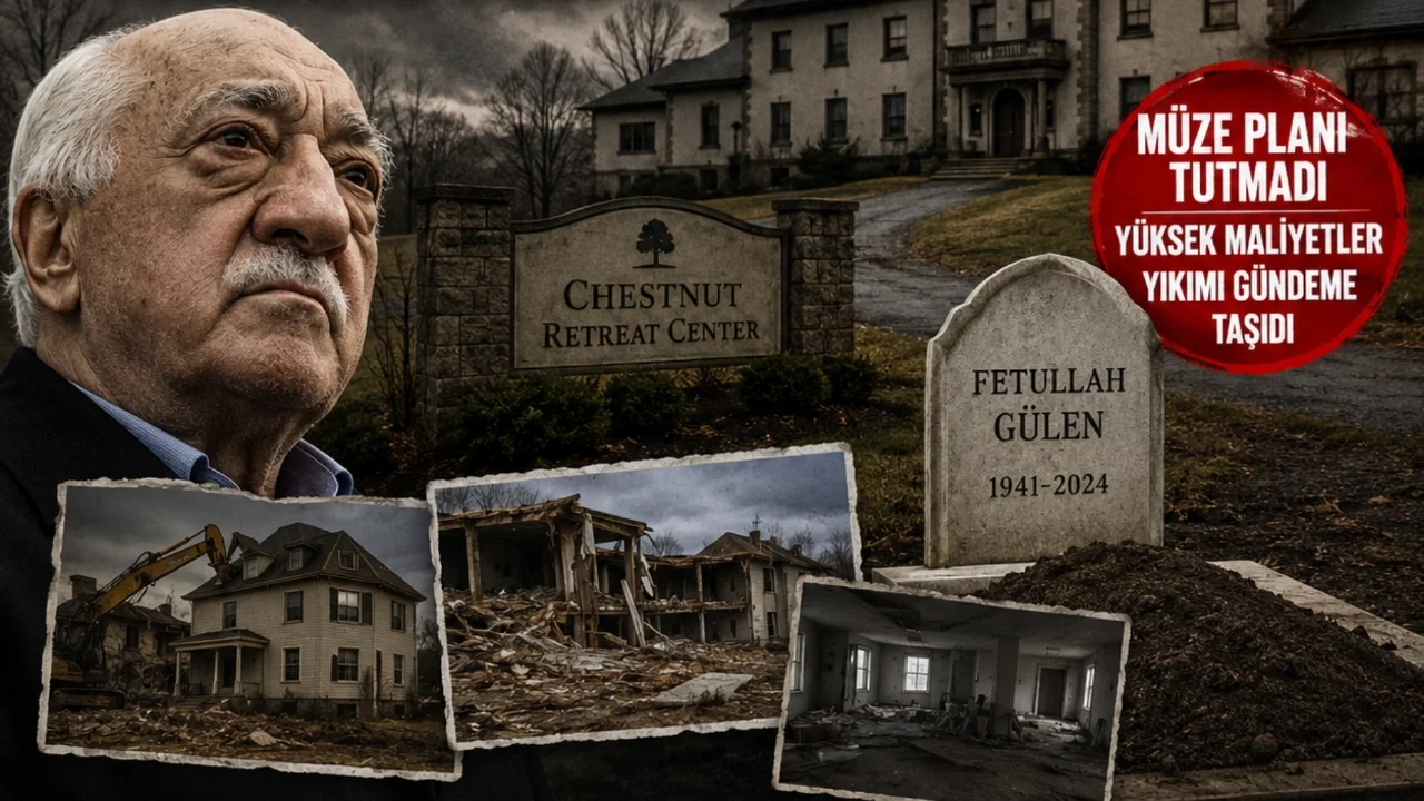PENSİLVANYA'DA SESSİZLİK HAKİM - FETÖ'NÜN KARARGÂHINDA YIKIM GÜNDEMDE