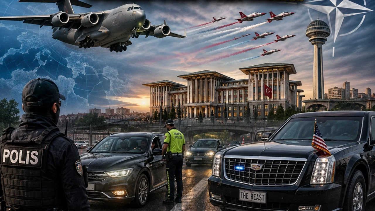 ANKARA'DA NATO ZİRVESİ HAREKETLİLİĞİ BAŞLADI: BAŞKENTTE GÜVENLİK VE LOJİSTİK ALARMI
