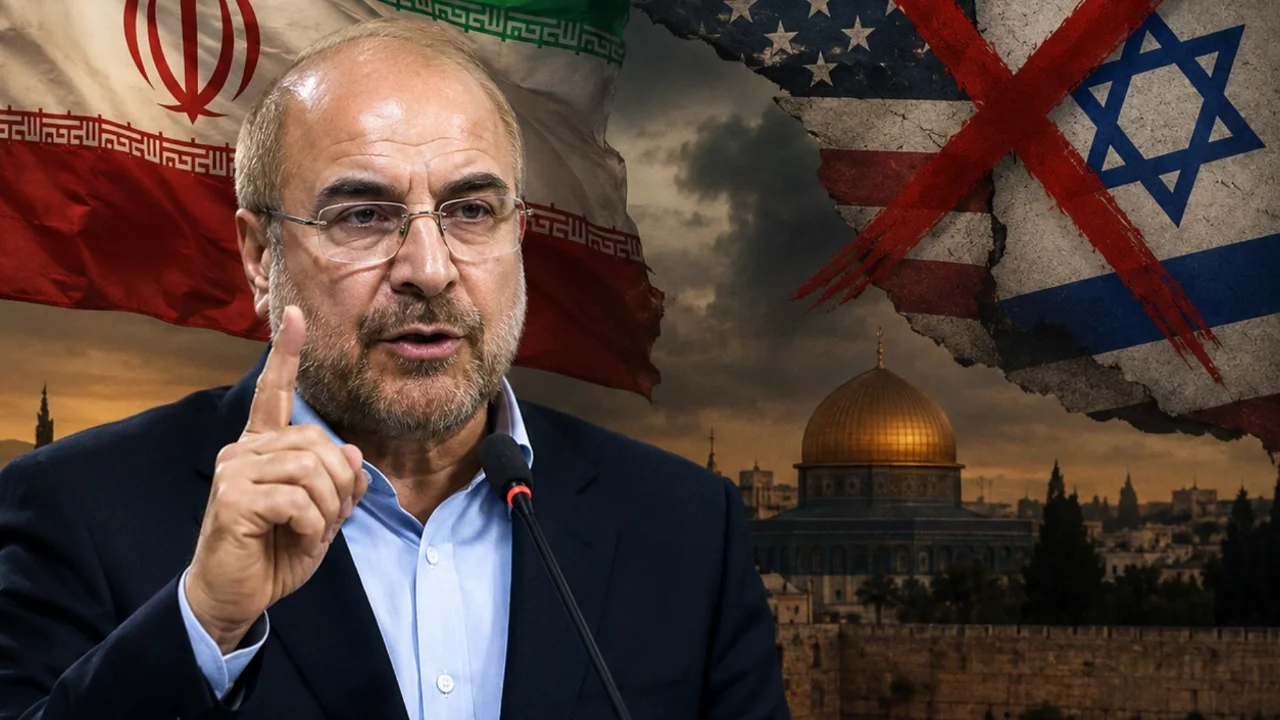 İRAN MECLİS BAŞKANI KALİBAF: ABD İLE BARIŞIMIZ YOK, İSRAİL'İ RESMEN TANIMAYACAĞIZ