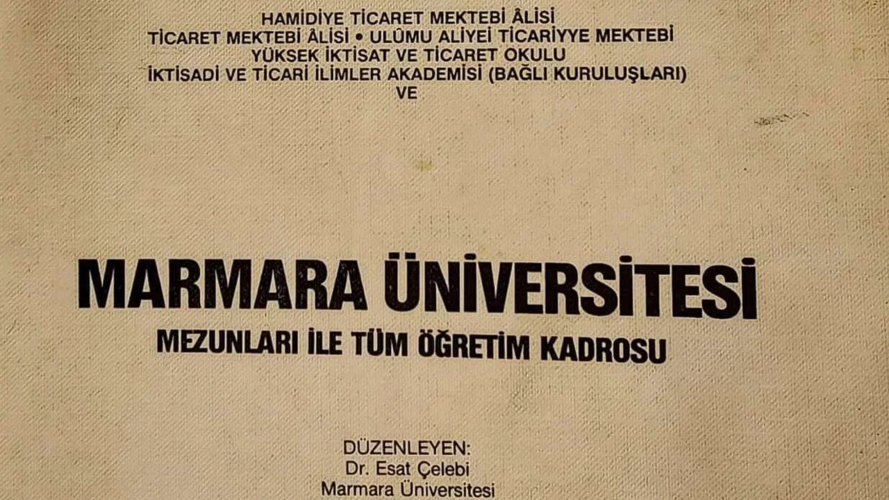 CUMHURBAŞKANI ERDOĞAN'IN ÜNİVERSİTE YILLARINA AİT YENİ BELGE ORTAYA ÇIKTI