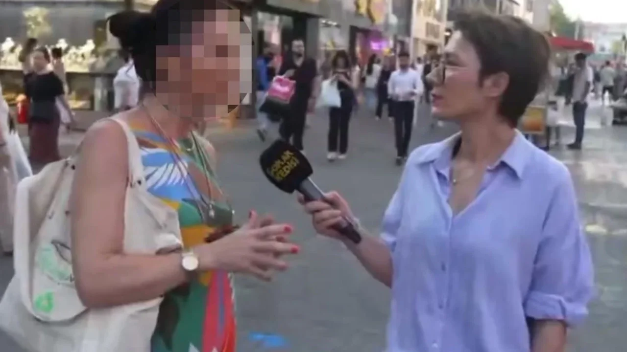 SOKAK RÖPORTAJINDAKİ SÖZLERİ BAŞINI YAKTI: SAVCILIK HAREKETE GEÇTİ