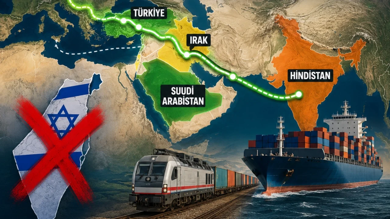 TÜRKİYE'DEN İSRAİL'İ DEVRE DIŞI BIRAKAN HAMLE: IMEC ASKIDA, YENİ KORİDORLAR ÖNE ÇIKIYOR