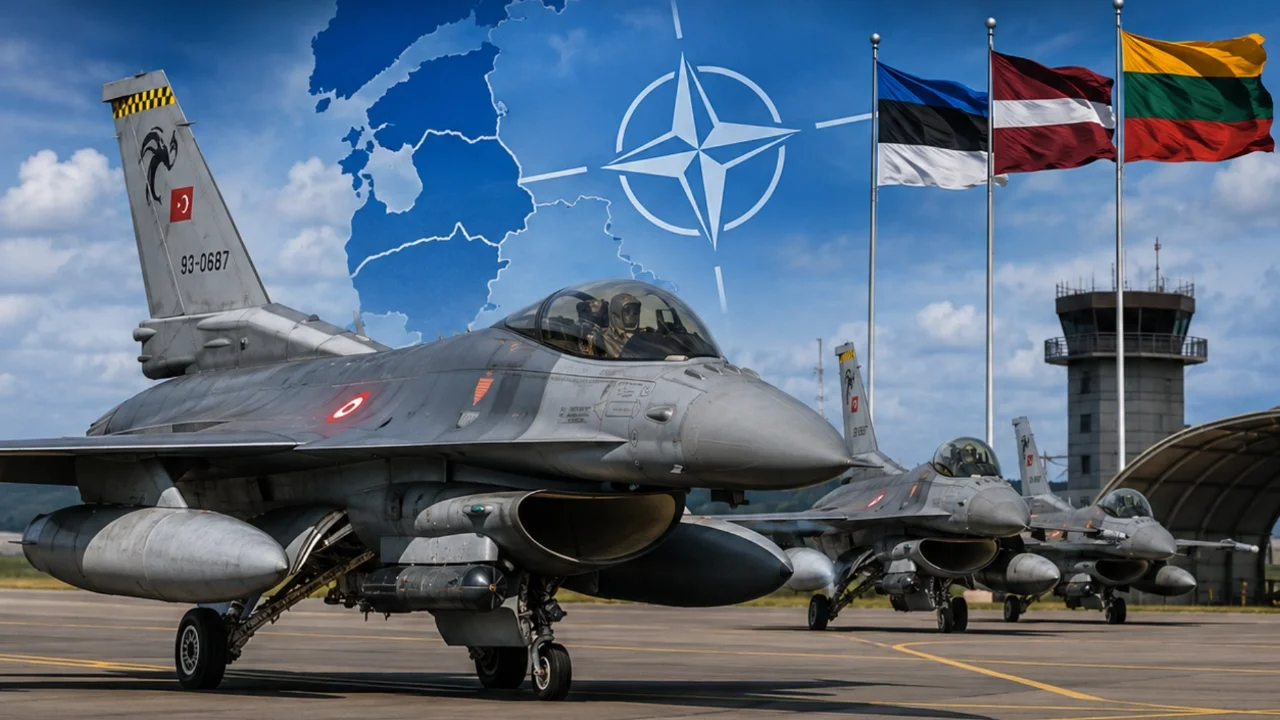 PARS FİLO ESTONYA YOLCUSU: TÜRK F-16'LARI BALTIK SEMALARINDA 7/24 GÖREV YAPACAK