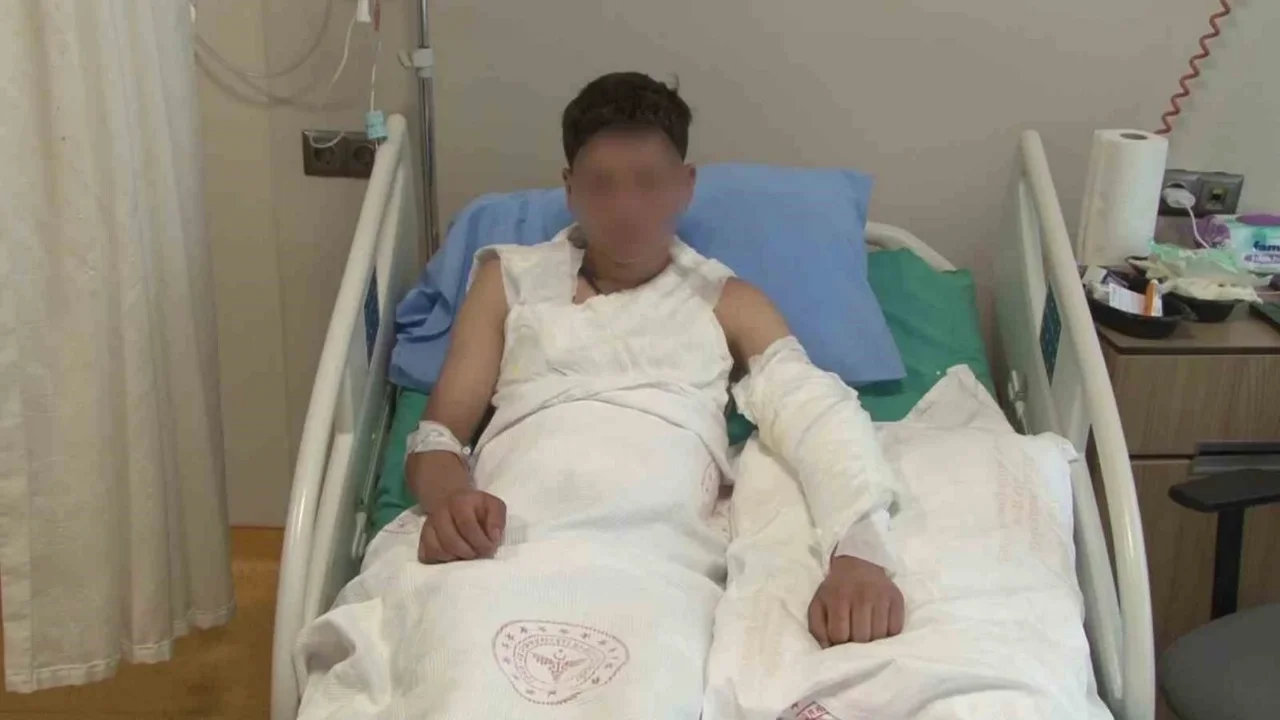 KOLONYA VE ÇAKMAK FACİASI: 15 YAŞINDAKİ ÇOCUĞUN VÜCUDUNUN YÜZDE 25'İ YANDI